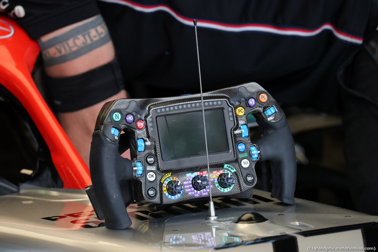 GP MONACO, 25.05.2019 - Prove Libere 3, The steering wheel of Lewis Hamilton (GBR) Mercedes AMG F1 W10