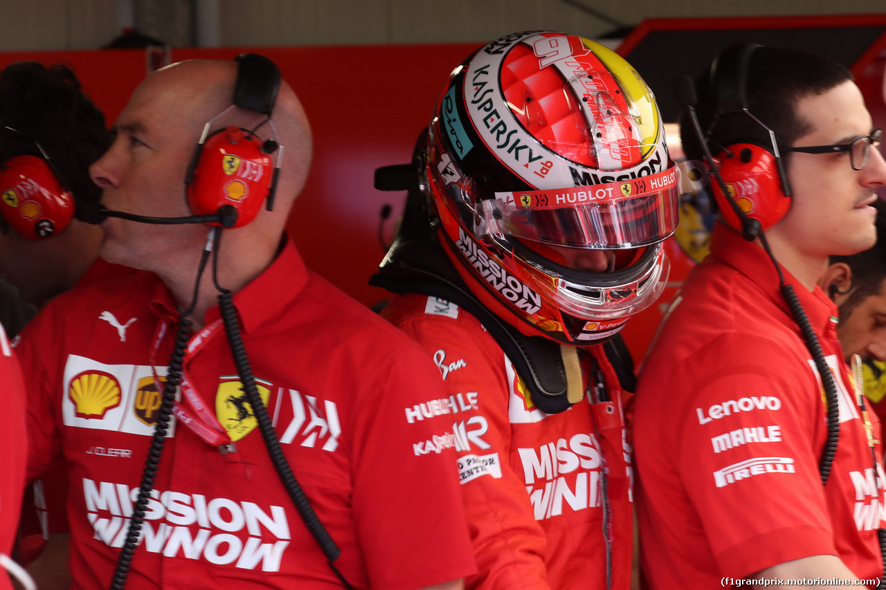GP MONACO, 25.05.2019 - Prove Libere 3, Jock Clear (GBR) Ferrari Engineering Director e Charles Leclerc (MON) Ferrari SF90