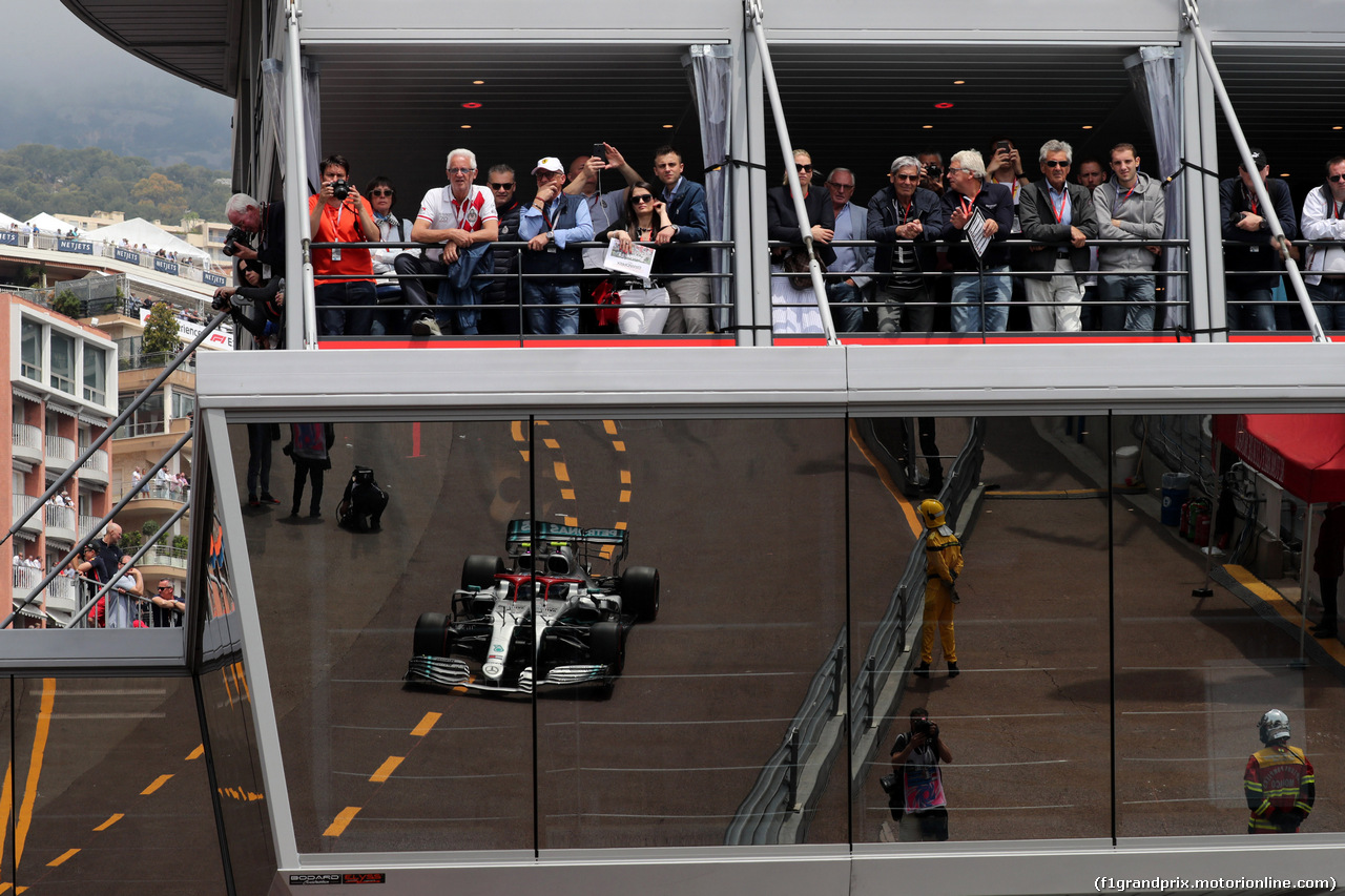 GP MONACO, 25.05.2019 - Prove Libere 3, Valtteri Bottas (FIN) Mercedes AMG F1 W010