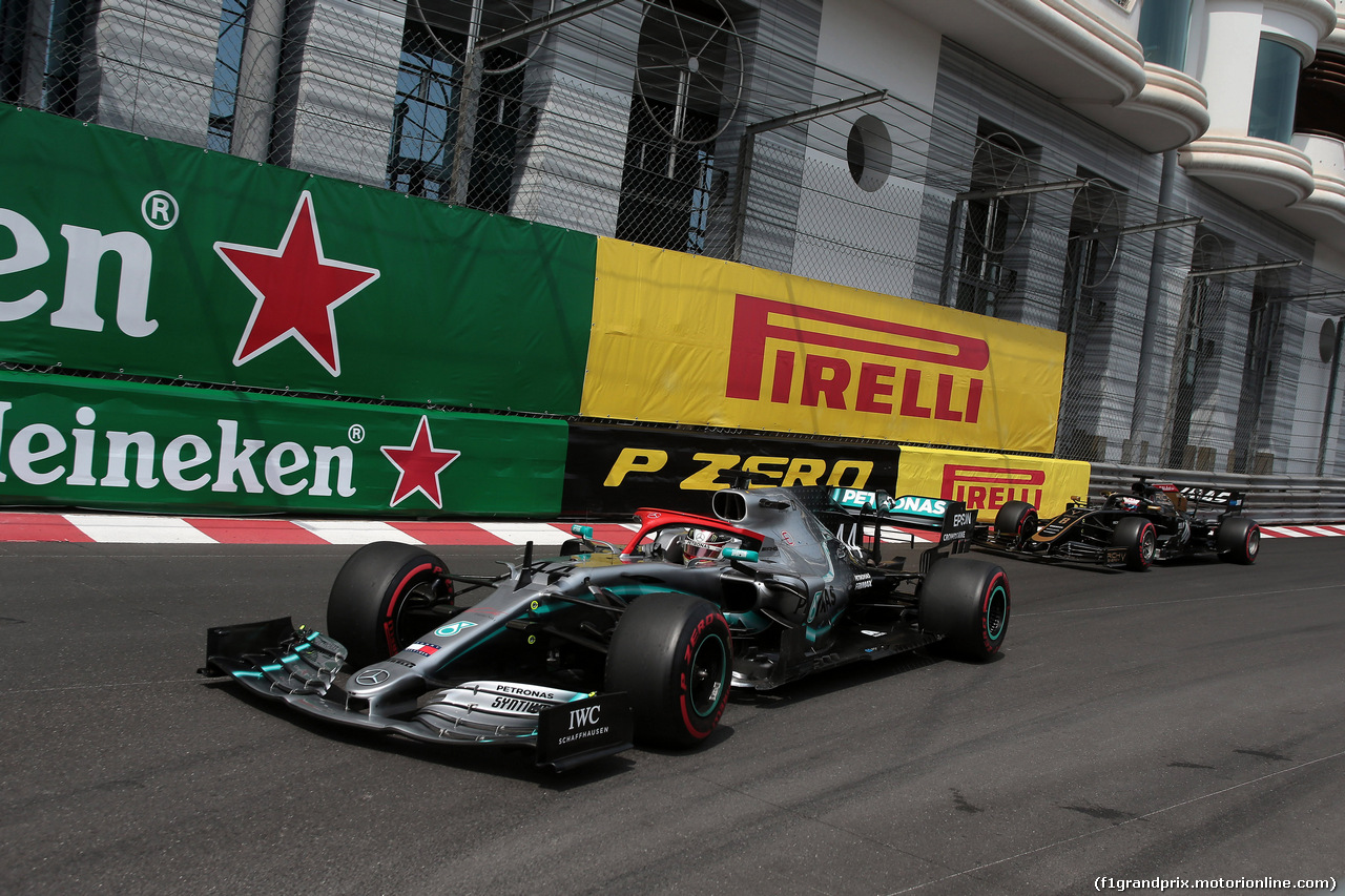 GP MONACO, 25.05.2019 - Qualifiche, Lewis Hamilton (GBR) Mercedes AMG F1 W10