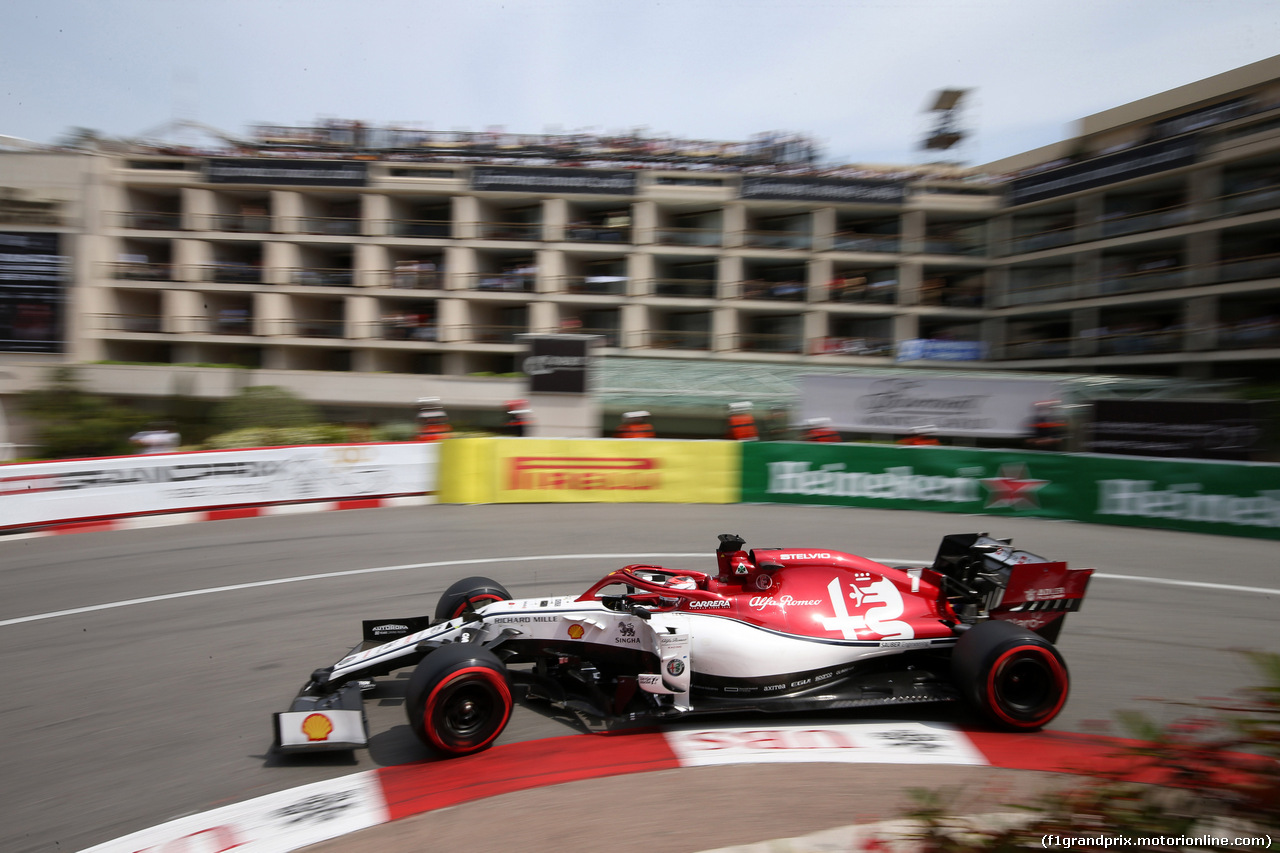 GP MONACO, 25.05.2019 - Qualifiche, Kimi Raikkonen (FIN) Alfa Romeo Racing C38