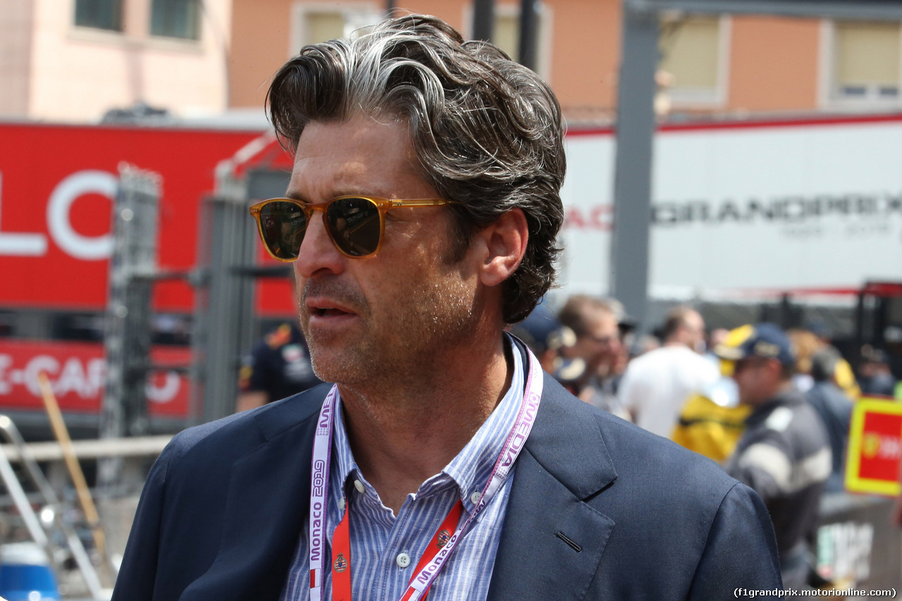 GP MONACO, 25.05.2019 - Qualifiche, Patrick Dempsey (USA) Actor