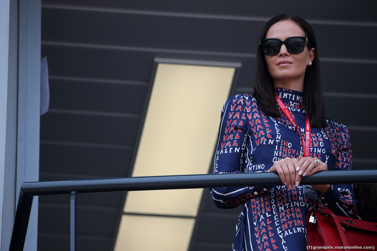 GP MONACO, 25.05.2019 - Qualifiche, Minttu Raikkonen, wife of Kimi Raikkonen (FIN)