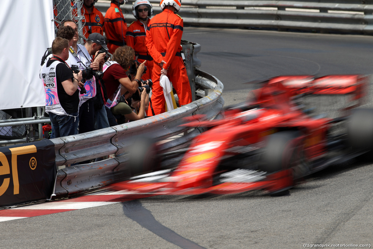 GP MONACO, 25.05.2019 - Qualifiche, Sebastian Vettel (GER) Ferrari SF90