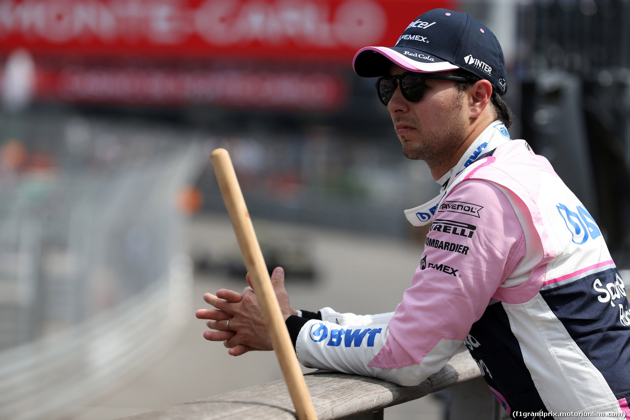 GP MONACO, 25.05.2019 - Qualifiche, Sergio Perez (MEX) Racing Point F1 Team RP19