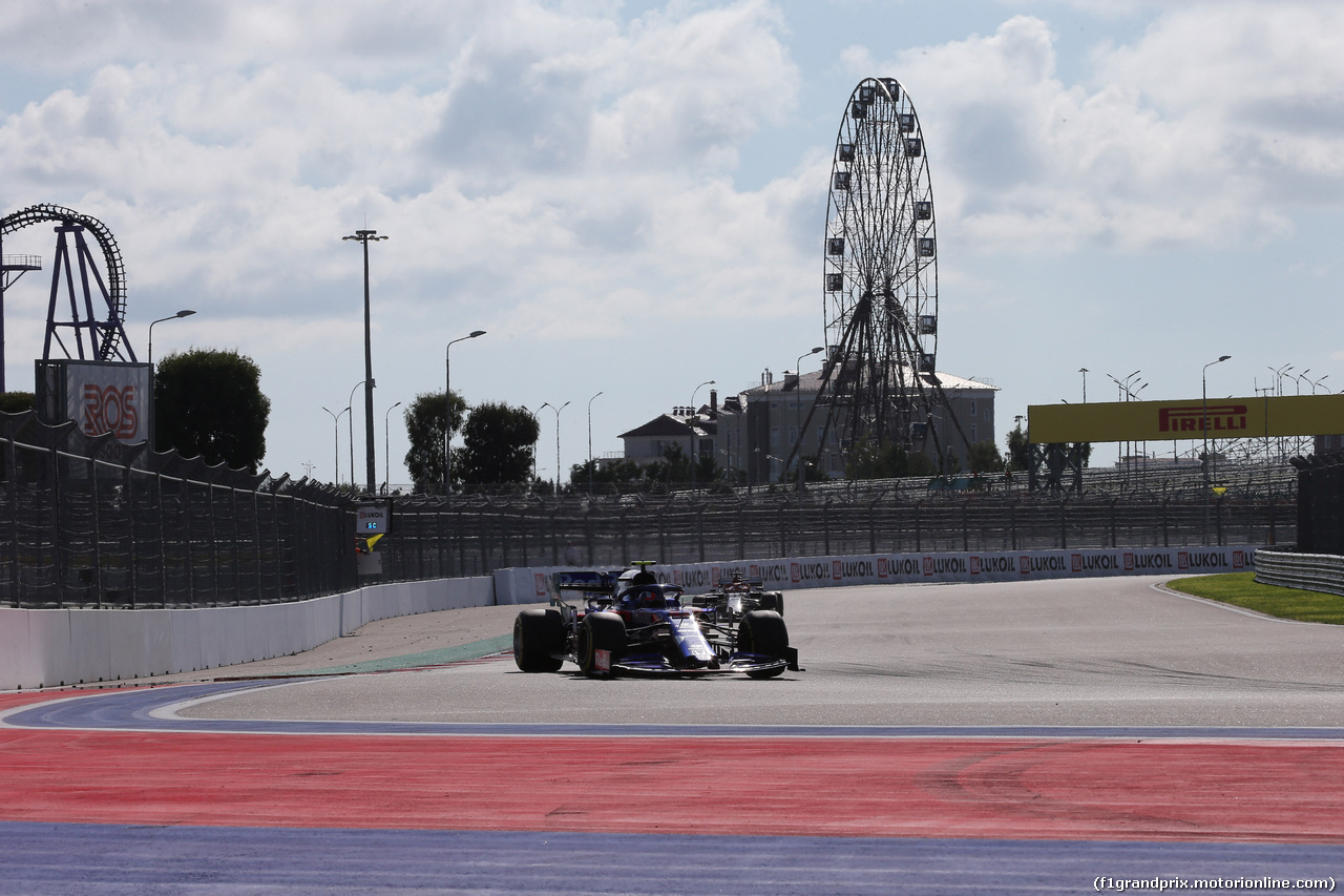 GP RUSSIA, 29.09.2019- Gara, Daniil Kvyat (RUS) Scuderia Toro Rosso STR14