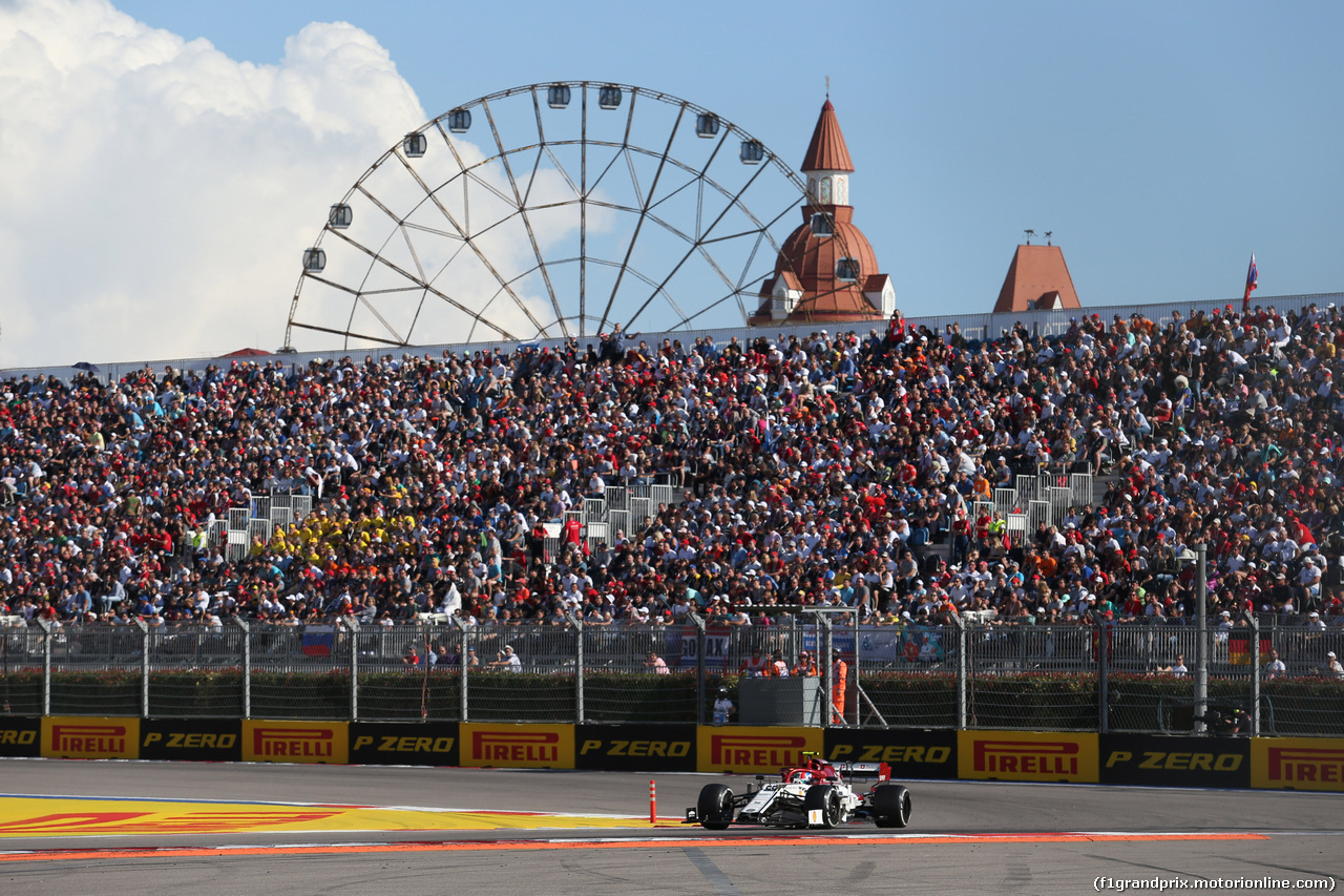 GP RUSSIA, 29.09.2019- Gara, Antonio Giovinazzi (ITA) Alfa Romeo Racing C38