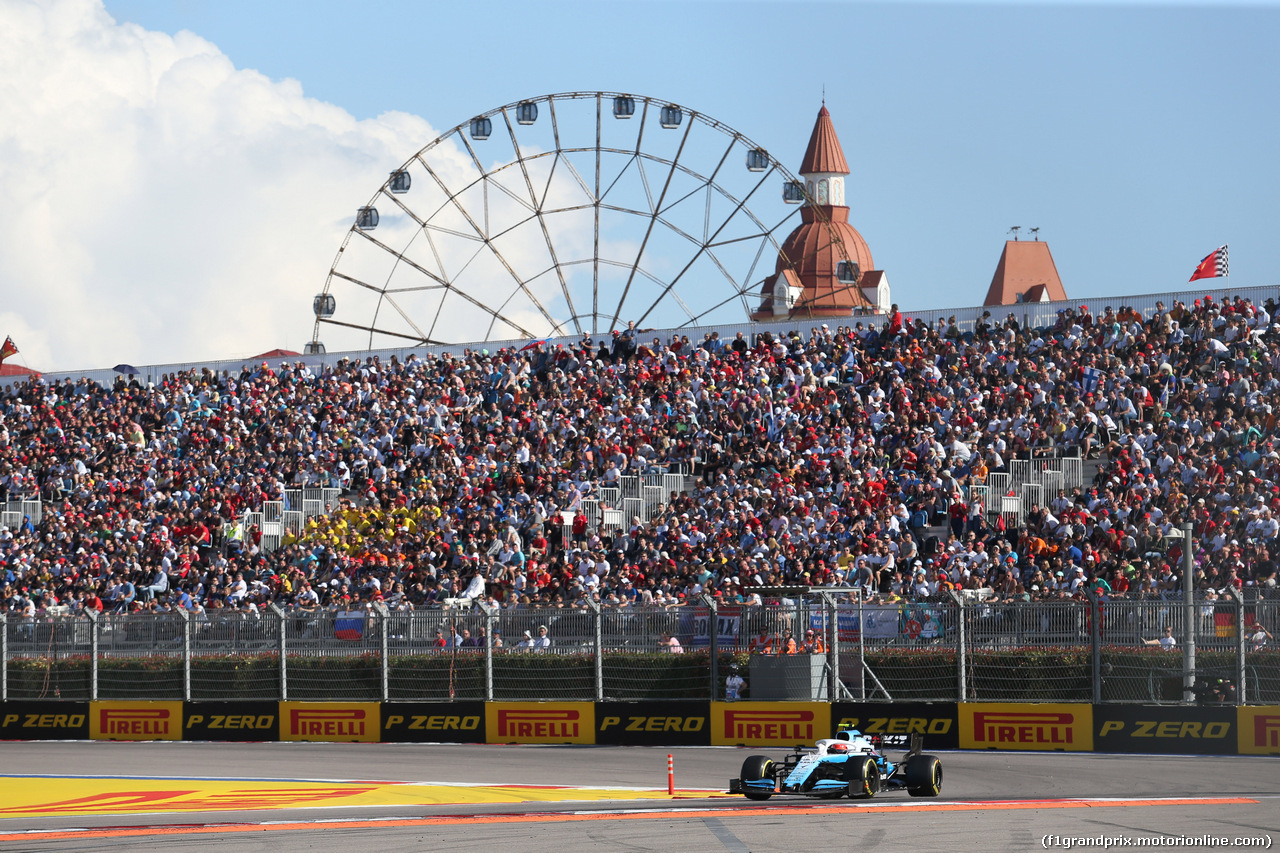 GP RUSSIA, 29.09.2019- Gara, Robert Kubica (POL) Williams F1 FW42