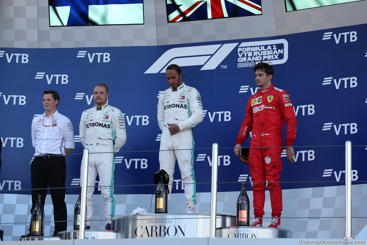 GP RUSSIA, 29.09.2019- Podium,