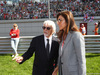 GP RUSSIA, 29.09.2019- grid, Bernie Ecclestone (GBR) e sua moglie Fabiana Flosi (BRA)