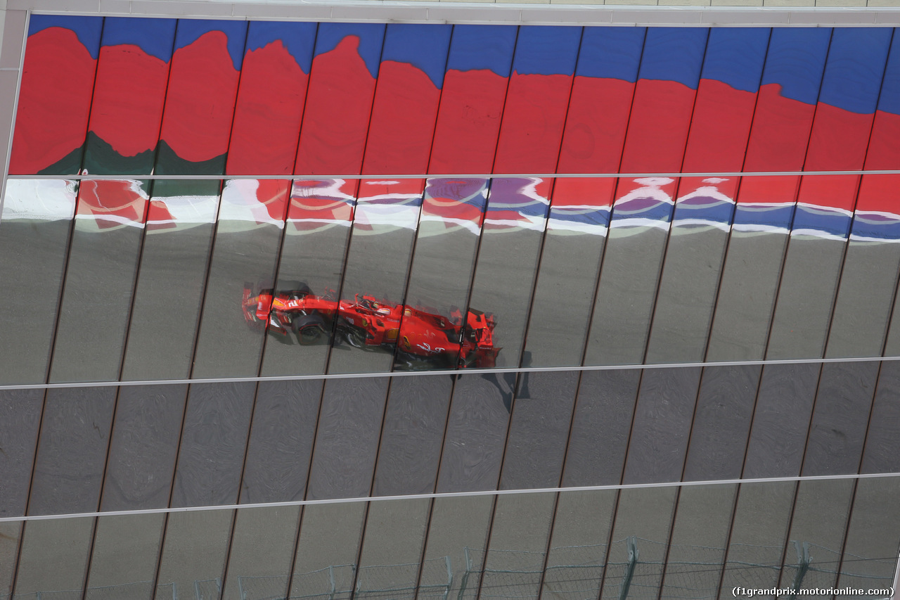 GP RUSSIA, 28.09.2019- Free practice 3, Sebastian Vettel (GER) Ferrari SF90