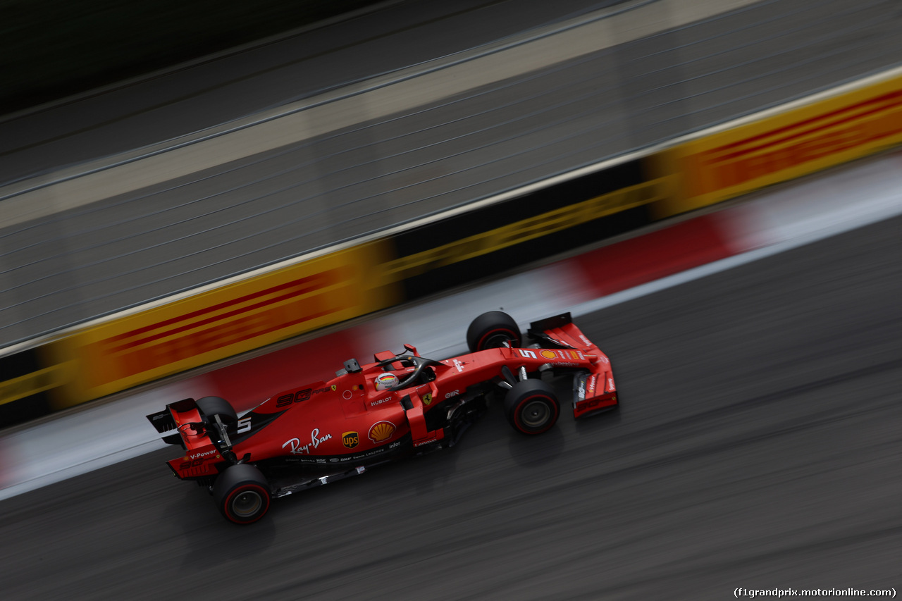 GP RUSSIA, 28.09.2019- Free practice 3, Sebastian Vettel (GER) Ferrari SF90