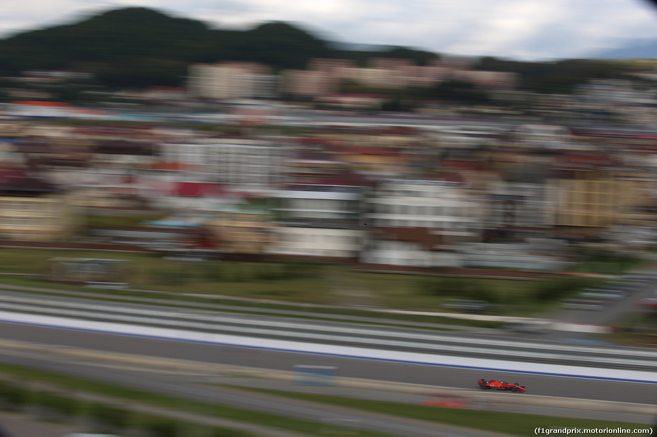 GP RUSSIA, 28.09.2019- Free practice 3, Charles Leclerc (MON) Ferrari SF90