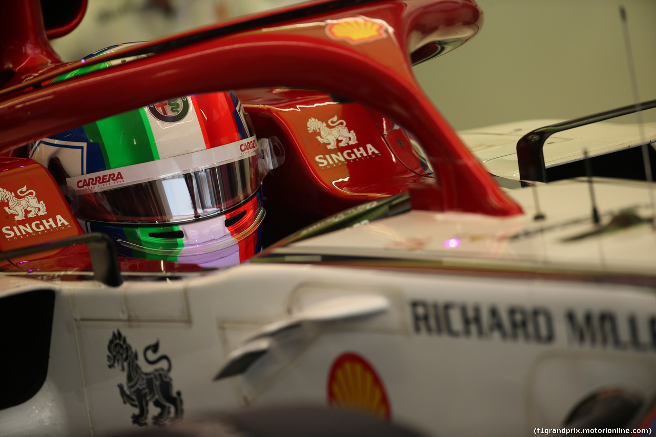 GP RUSSIA, 28.09.2019- Free practice 3, Antonio Giovinazzi (ITA) Alfa Romeo Racing C38