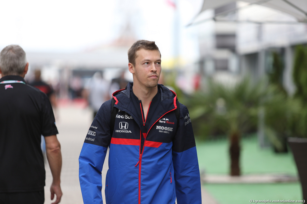 GP RUSSIA, 28.09.2019- Daniil Kvyat (RUS) Scuderia Toro Rosso STR14