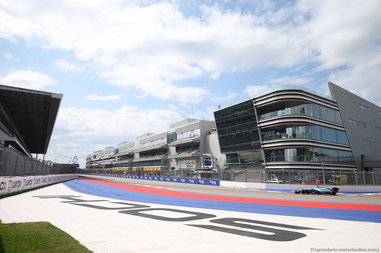 GP RUSSIA, 28.09.2019- Free practice 3, George Russell (GBR) Williams F1 FW42