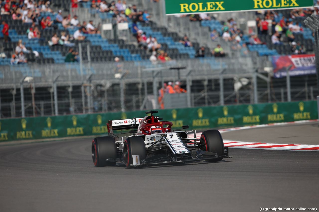 GP RUSSIA, 27.09.2019- Qualifiche, Kimi Raikkonen (FIN) Alfa Romeo Racing C38