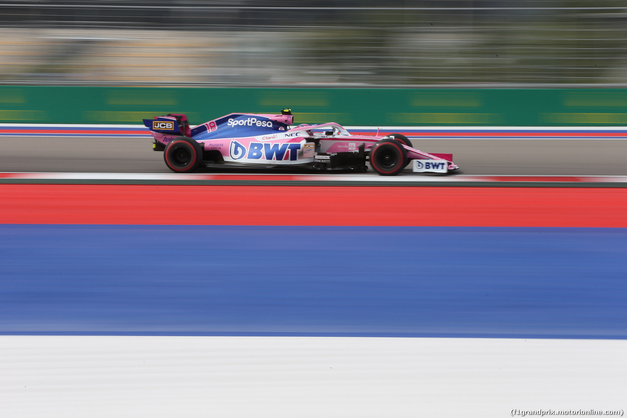 GP RUSSIA, 27.09.2019- Free practice 1, Lance Stroll (CDN) Racing Point F1 RP19
