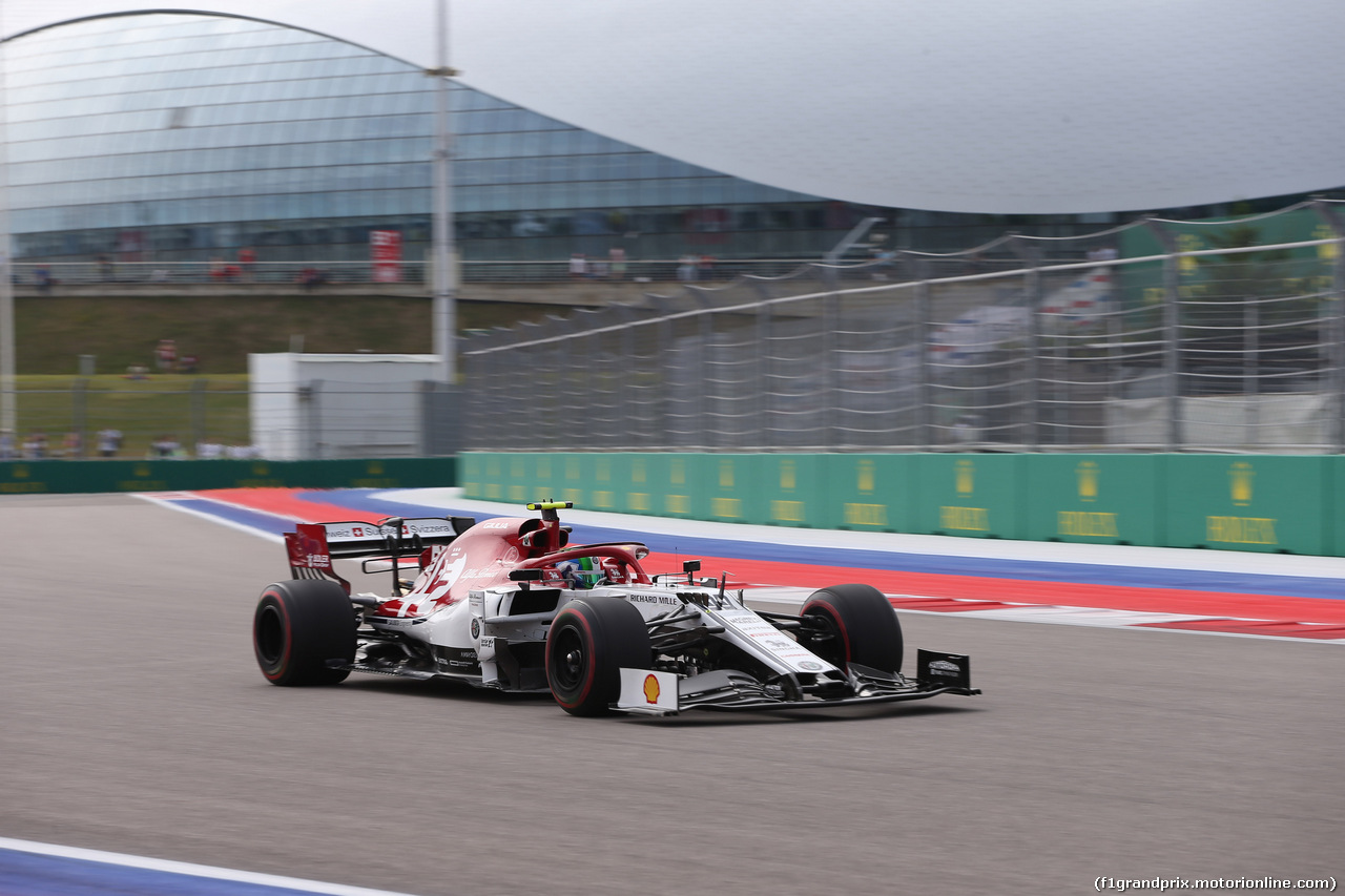 GP RUSSIA, 27.09.2019- Free practice 1, Antonio Giovinazzi (ITA) Alfa Romeo Racing C38