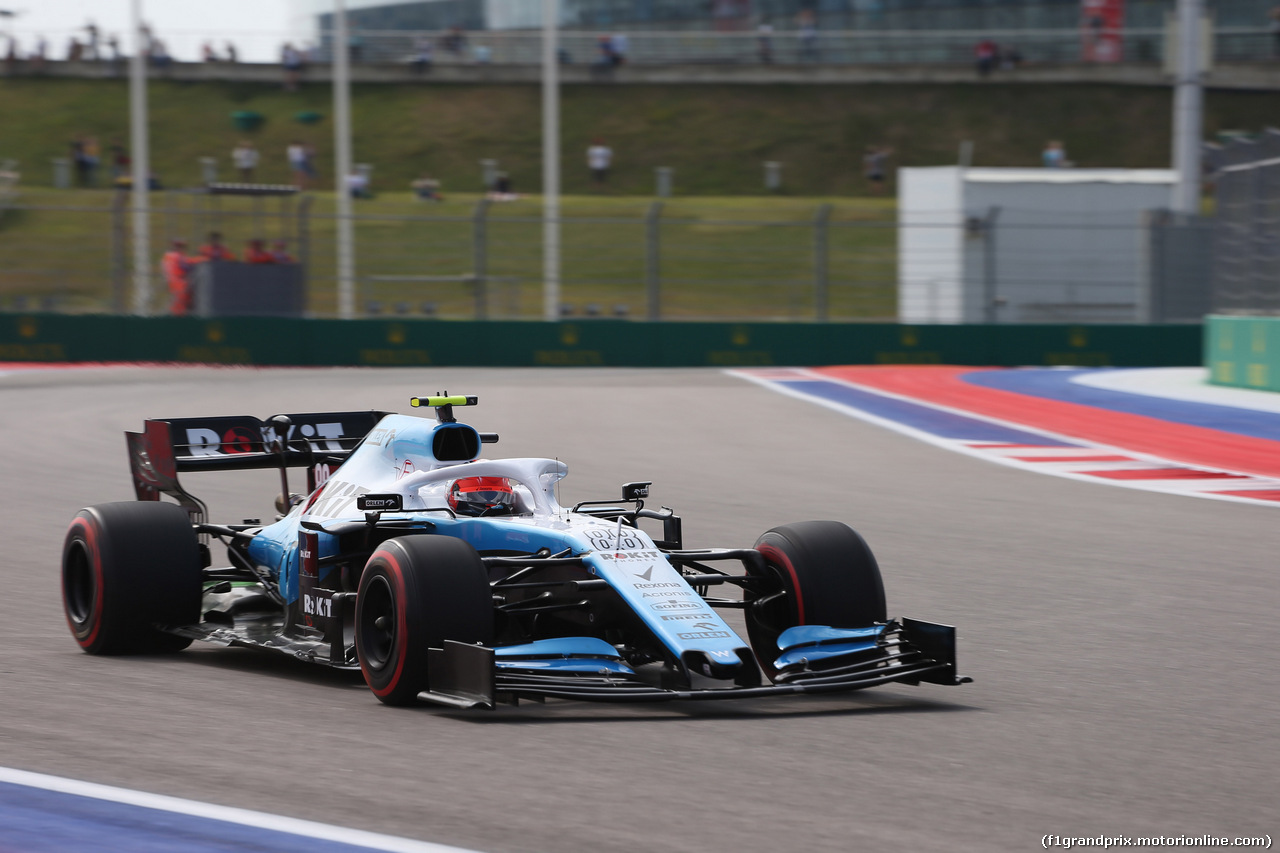 GP RUSSIA, 27.09.2019- Free practice 1, Robert Kubica (POL) Williams F1 FW42