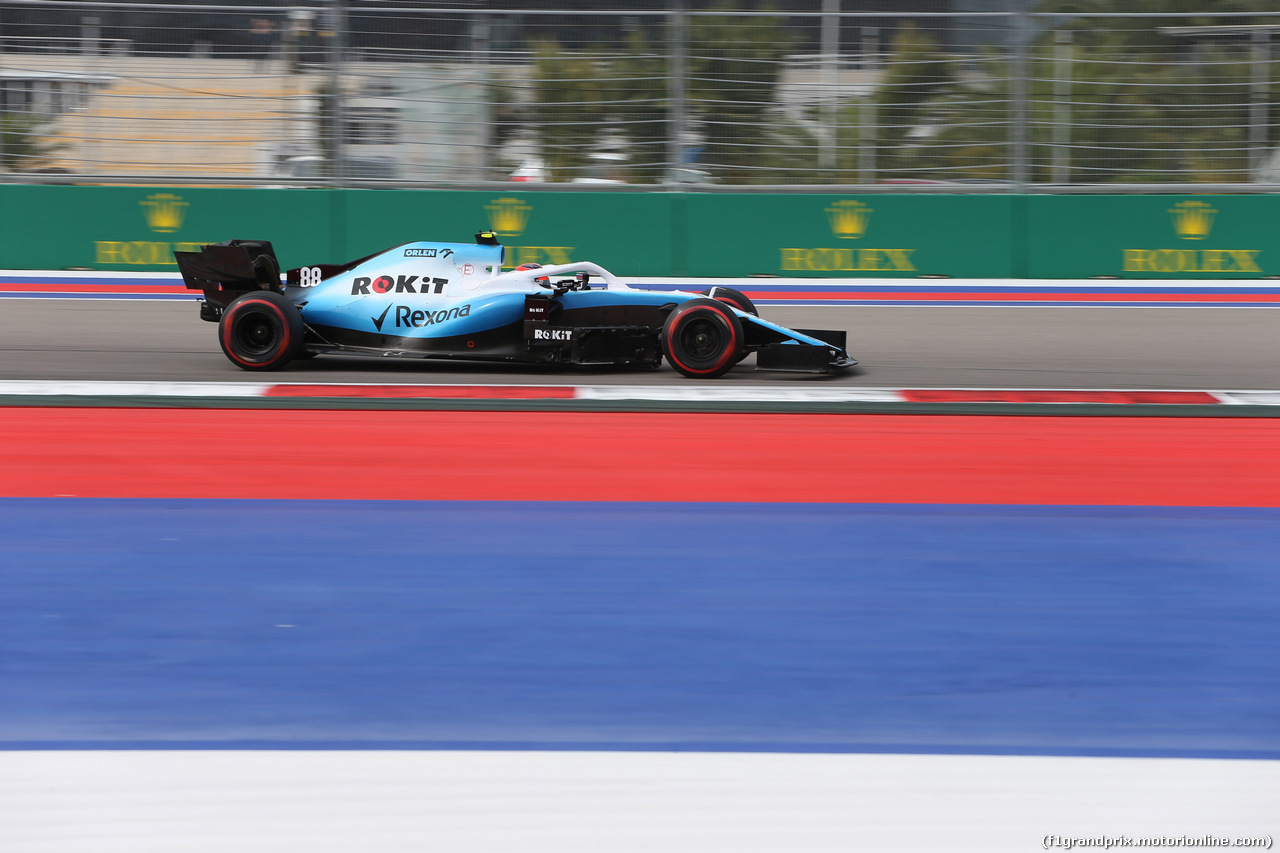 GP RUSSIA, 27.09.2019- Free practice 1, Robert Kubica (POL) Williams F1 FW42