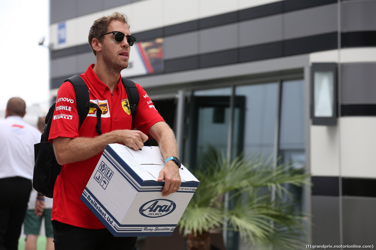 GP RUSSIA, 27.09.2019- Sebastian Vettel (GER) Ferrari SF90