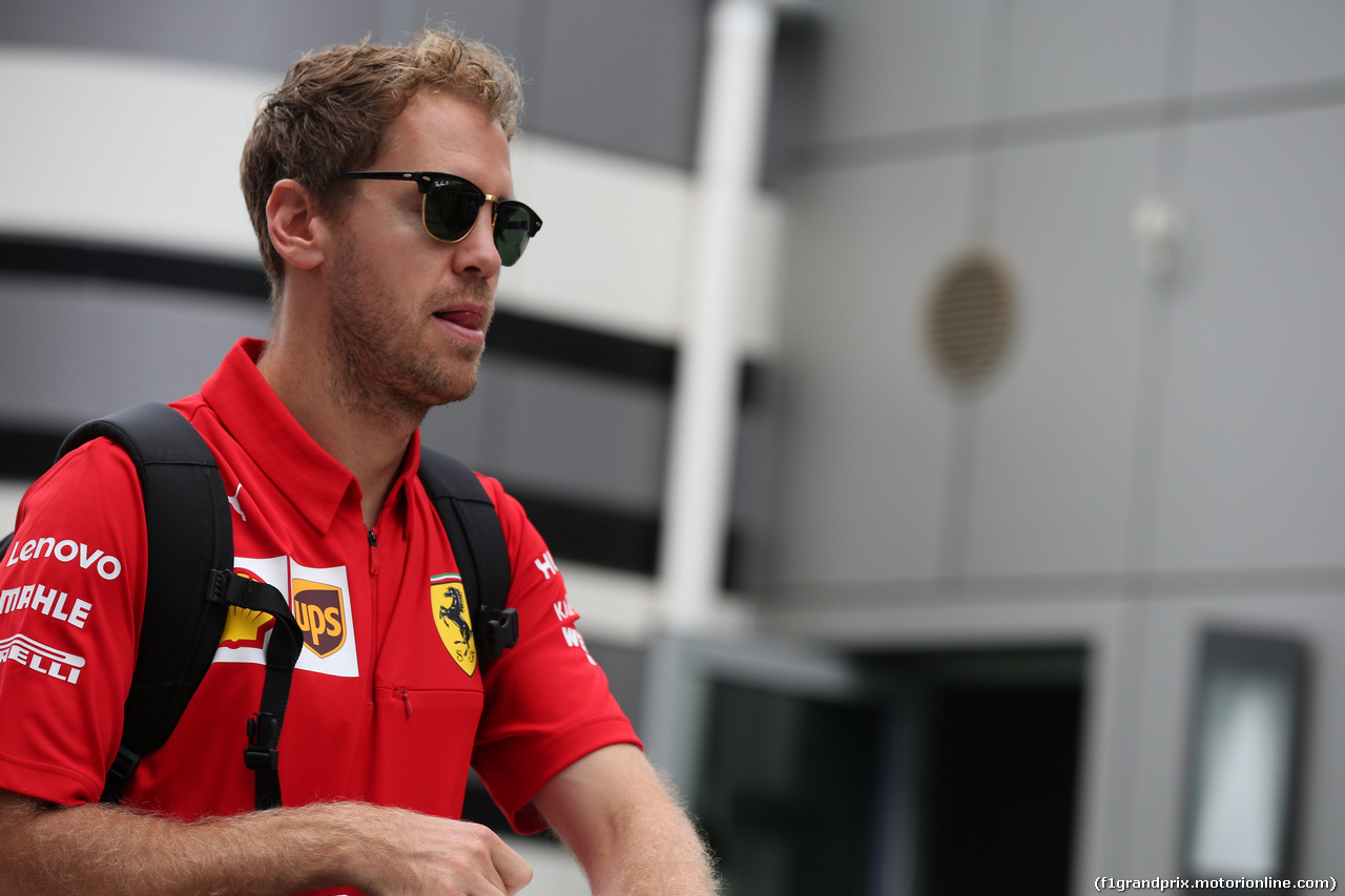 GP RUSSIA, 27.09.2019- Sebastian Vettel (GER) Ferrari SF90