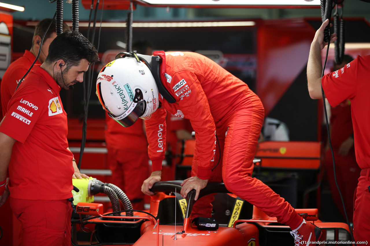 GP RUSSIA, 27.09.2019- Free practice 1, Sebastian Vettel (GER) Ferrari SF90