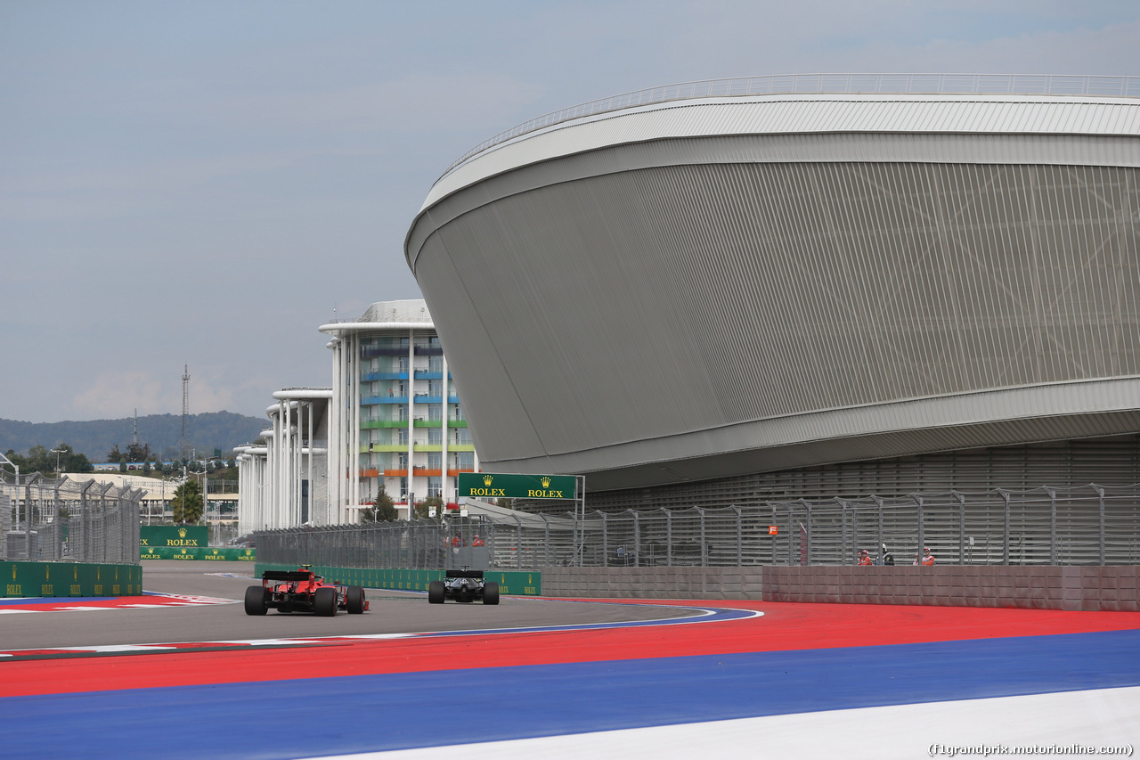 GP RUSSIA, 27.09.2019- Free practice 1, Charles Leclerc (MON) Ferrari SF90