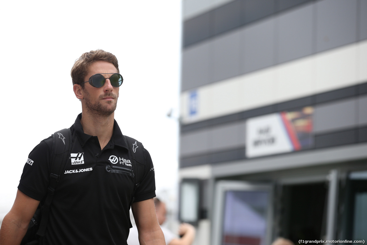 GP RUSSIA, 27.09.2019- Romain Grosjean (FRA) Haas F1 Team VF-19