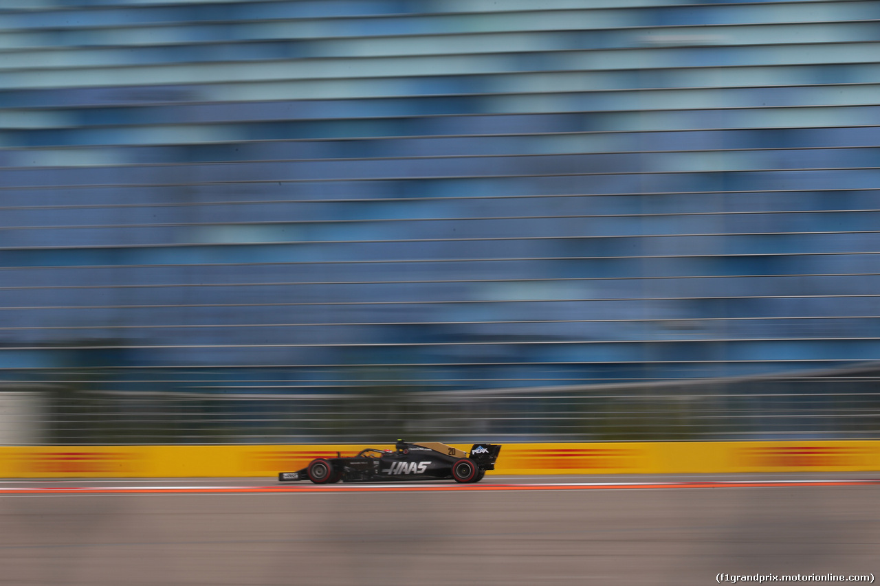 GP RUSSIA, 27.09.2019- Free practice 1, Kevin Magnussen (DEN) Haas F1 Team VF-19