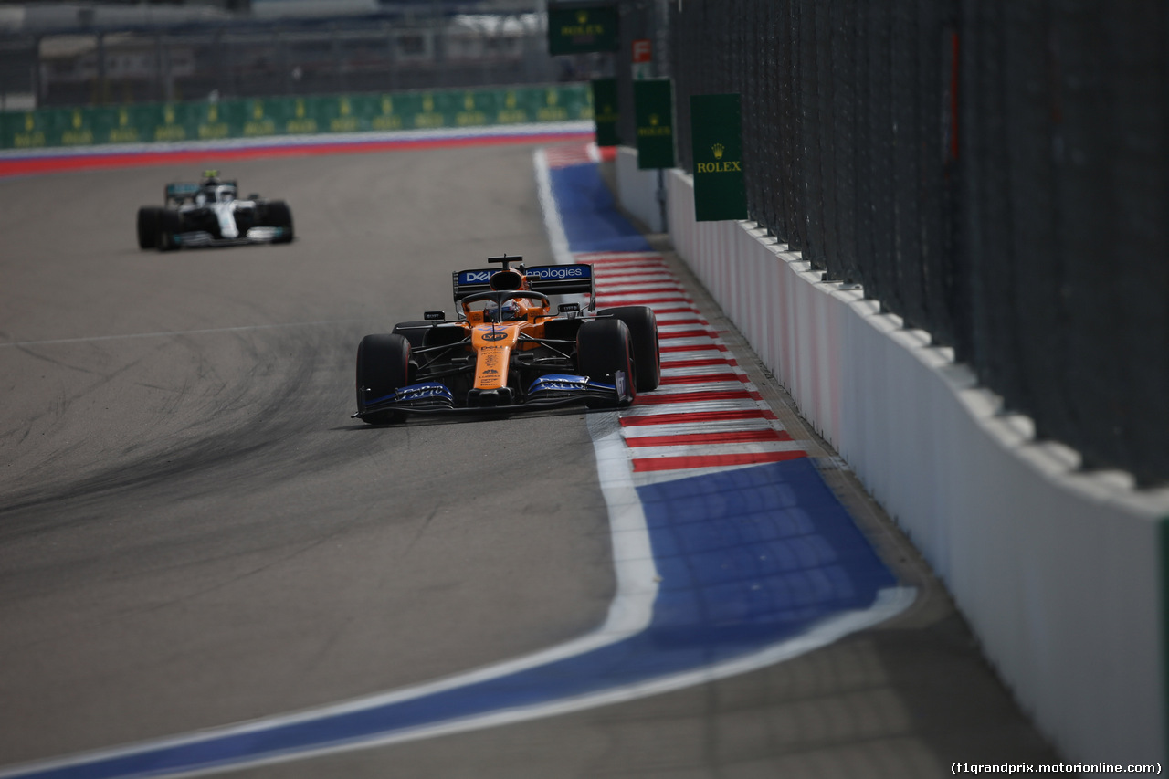 GP RUSSIA, 27.09.2019- Free practice 1, Carlos Sainz Jr (ESP) Mclaren F1 Team MCL34
