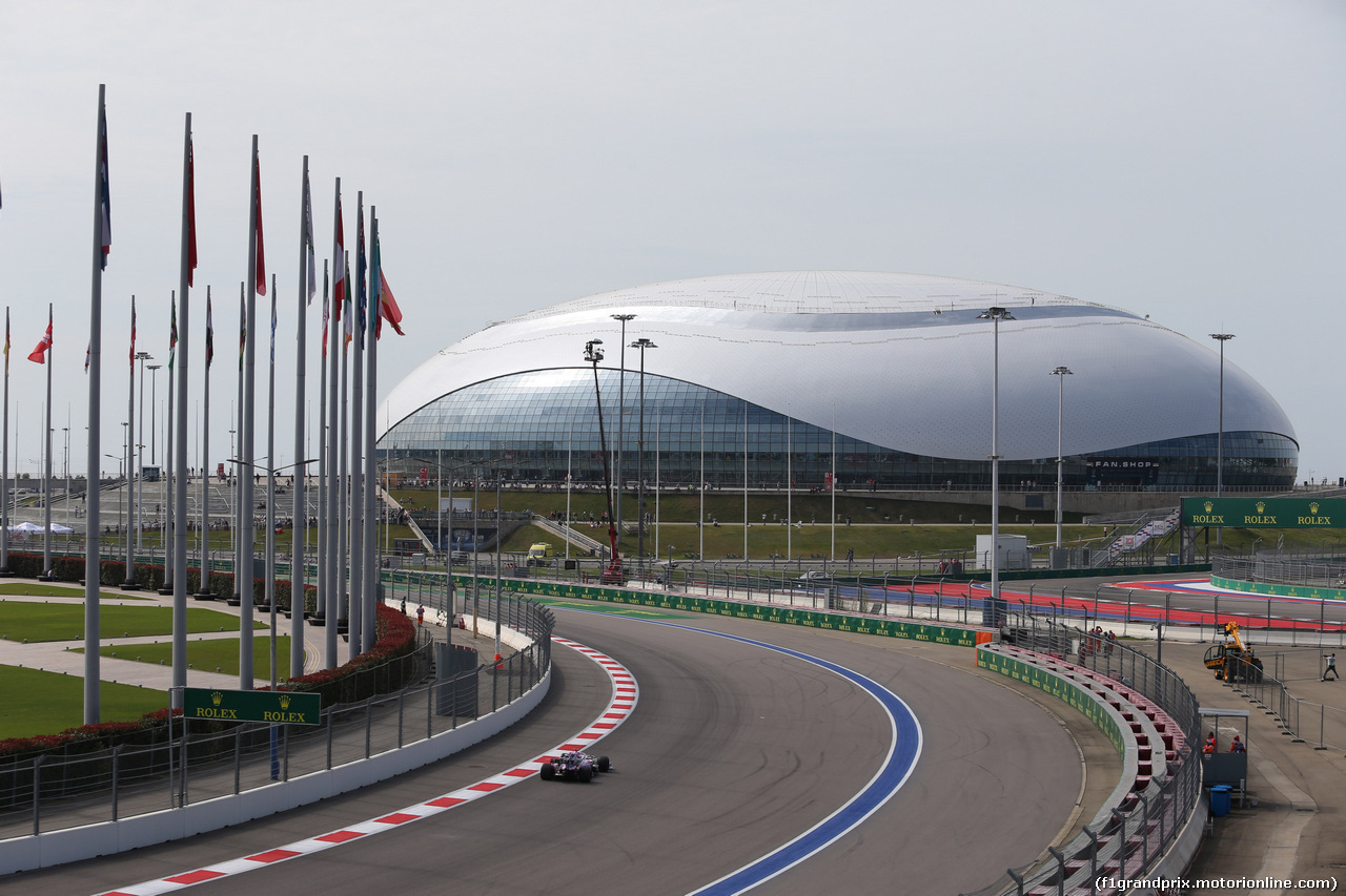 GP RUSSIA, 27.09.2019- Free practice 1, Sergio Perez (MEX) Racing Point F1 RP19