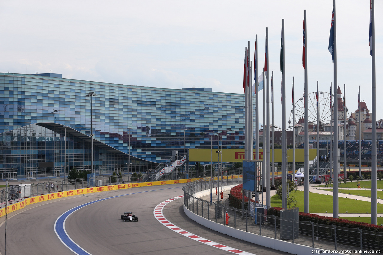 GP RUSSIA, 27.09.2019- Free practice 1, Kimi Raikkonen (FIN) Alfa Romeo Racing C38