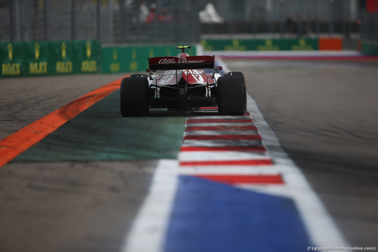 GP RUSSIA, 27.09.2019- Free practice 1, Antonio Giovinazzi (ITA) Alfa Romeo Racing C38
