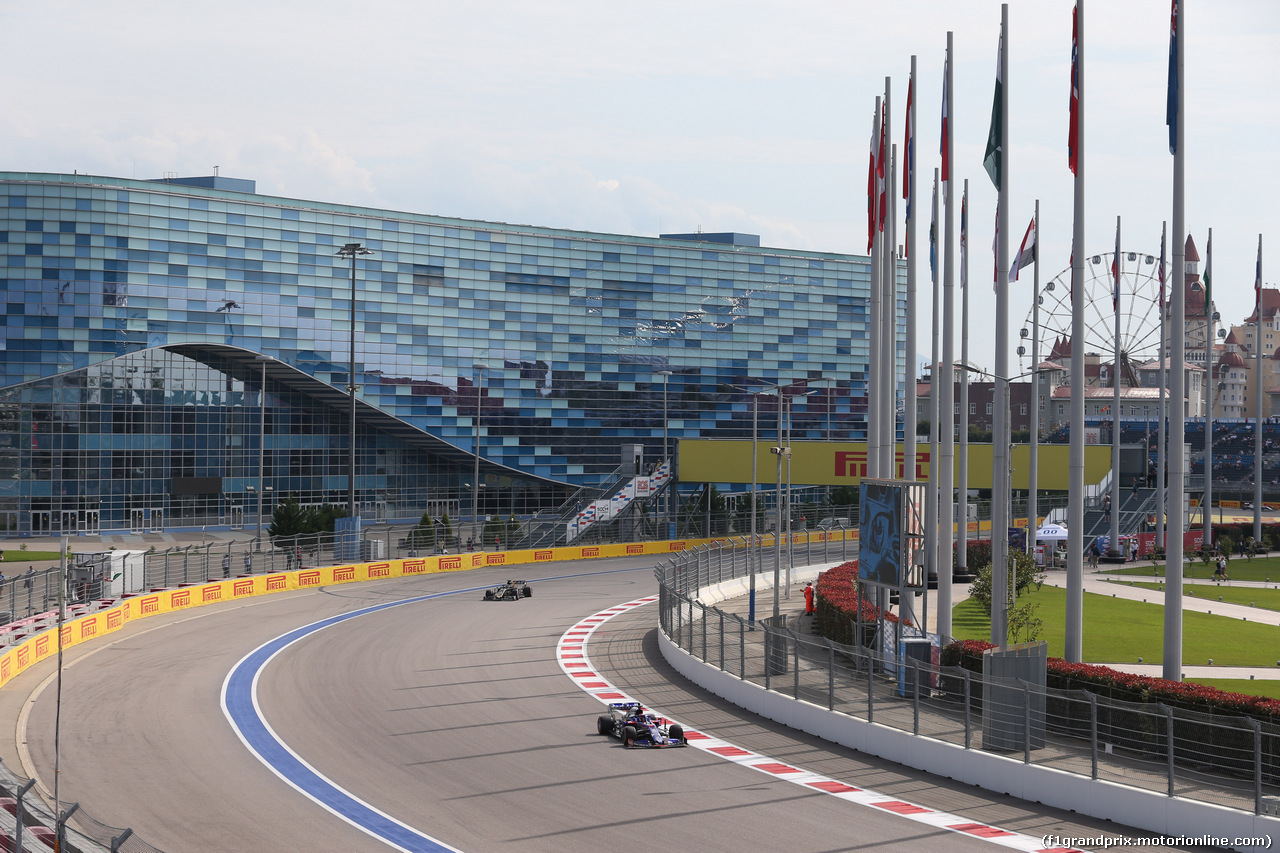 GP RUSSIA, 27.09.2019- Free practice 1, Daniil Kvyat (RUS) Scuderia Toro Rosso STR14
