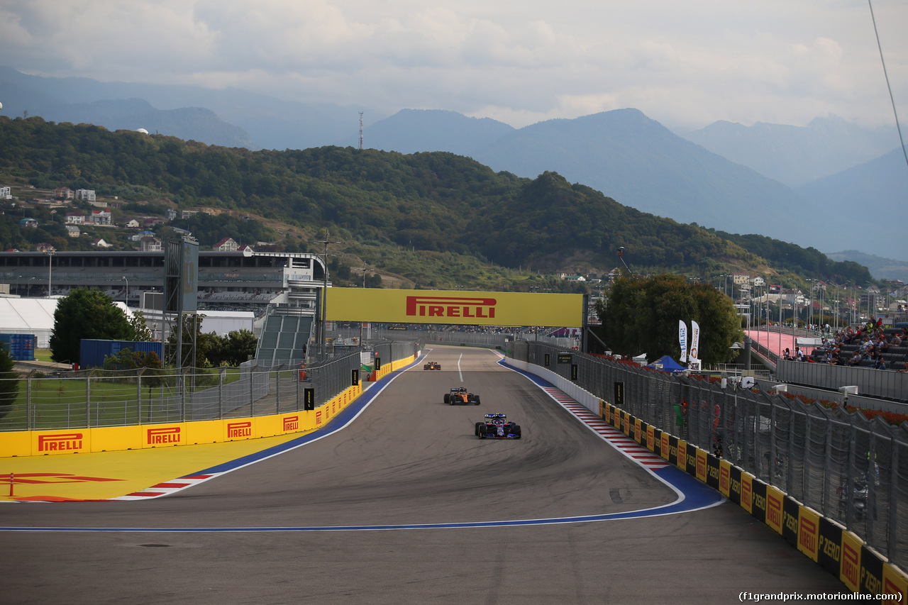 GP RUSSIA, 27.09.2019- Free practice 1, Pierre Gasly (FRA) Scuderia Toro Rosso STR14