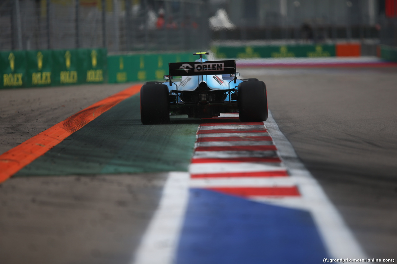 GP RUSSIA, 27.09.2019- Free practice 1, Robert Kubica (POL) Williams F1 FW42