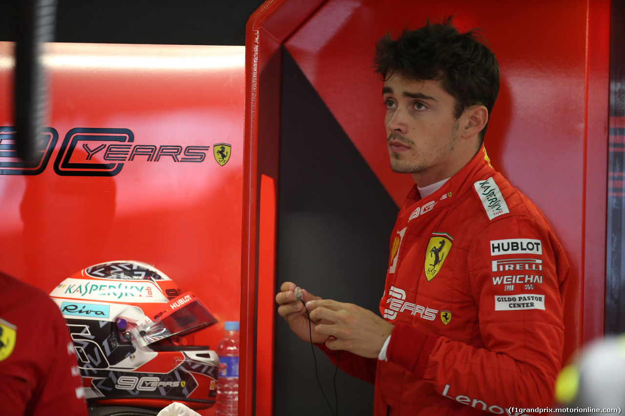 GP RUSSIA, 27.09.2019- Free practice 2, Charles Leclerc (MON) Ferrari SF90