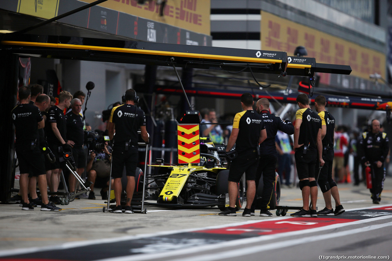 GP RUSSIA, 27.09.2019- Free practice 2, Nico Hulkenberg (GER) Renault Sport F1 Team RS19