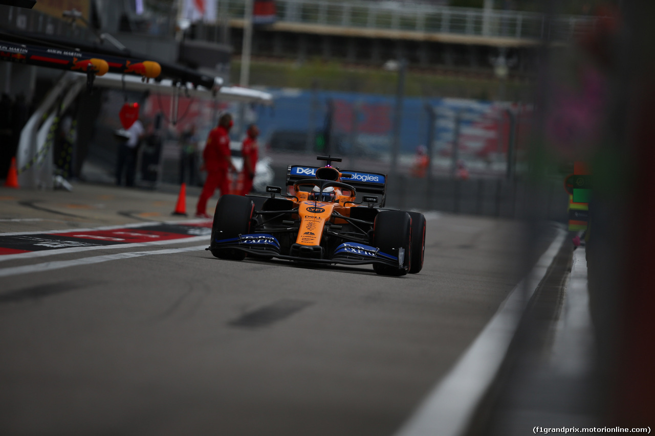 GP RUSSIA, 27.09.2019- Free practice 2, Carlos Sainz Jr (ESP) Mclaren F1 Team MCL34