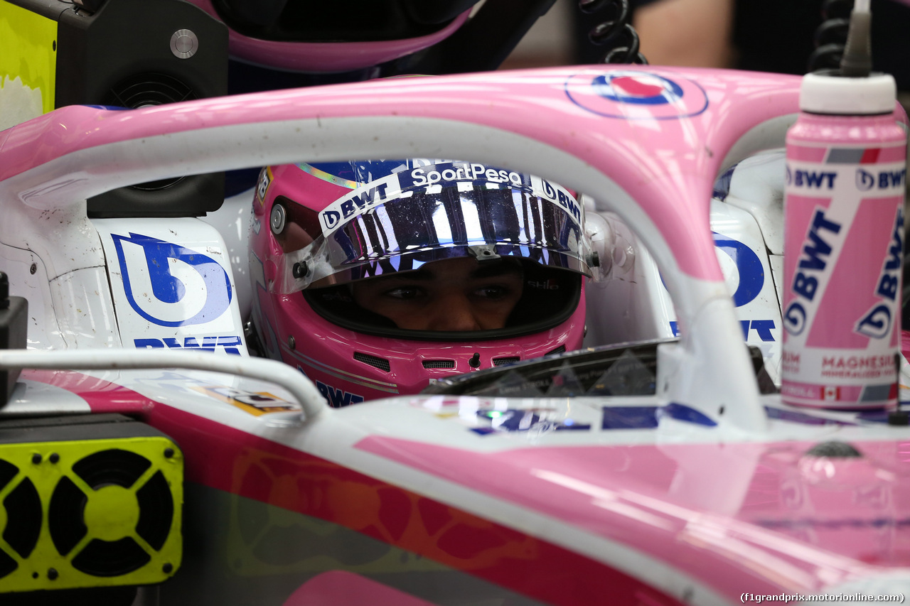 GP RUSSIA, 27.09.2019- Free practice 2, Lance Stroll (CDN) Racing Point F1 RP19