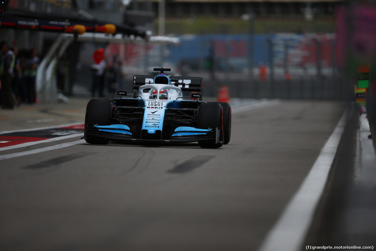 GP RUSSIA, 27.09.2019- Free practice 2, George Russell (GBR) Williams F1 FW42