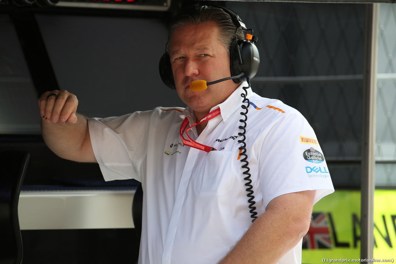 GP RUSSIA, 27.09.2019- Zak Brown (USA) McLaren Executive Director