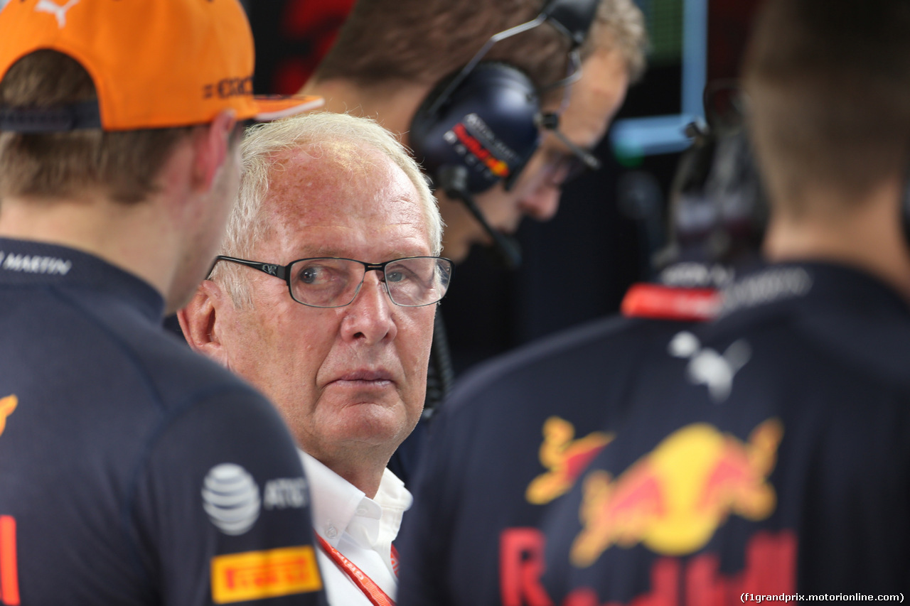GP RUSSIA, 27.09.2019- Free practice 2, Helmut Marko (AUT), Red Bull Racing, Red Bull Advisor