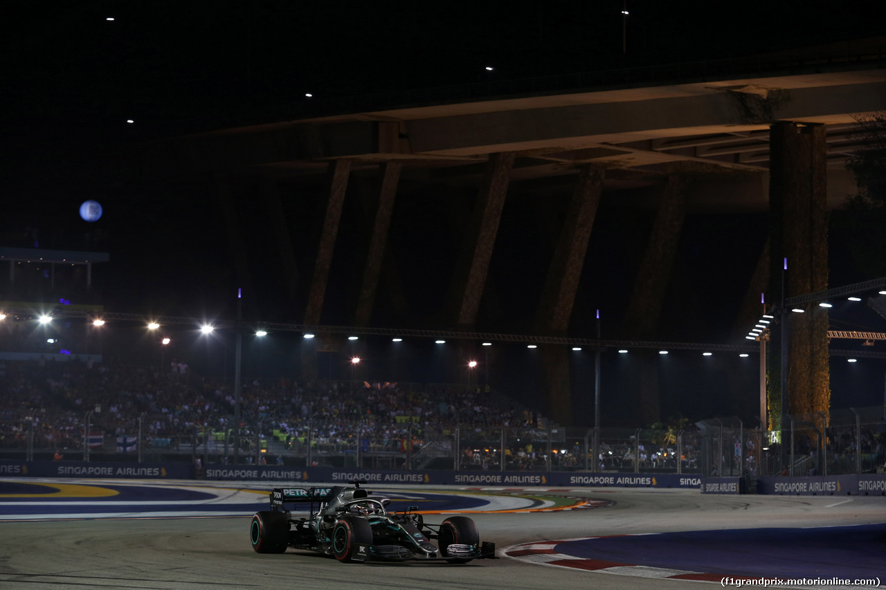 GP SINGAPORE, 22.09.2019 - Gara, Lewis Hamilton (GBR) Mercedes AMG F1 W10
