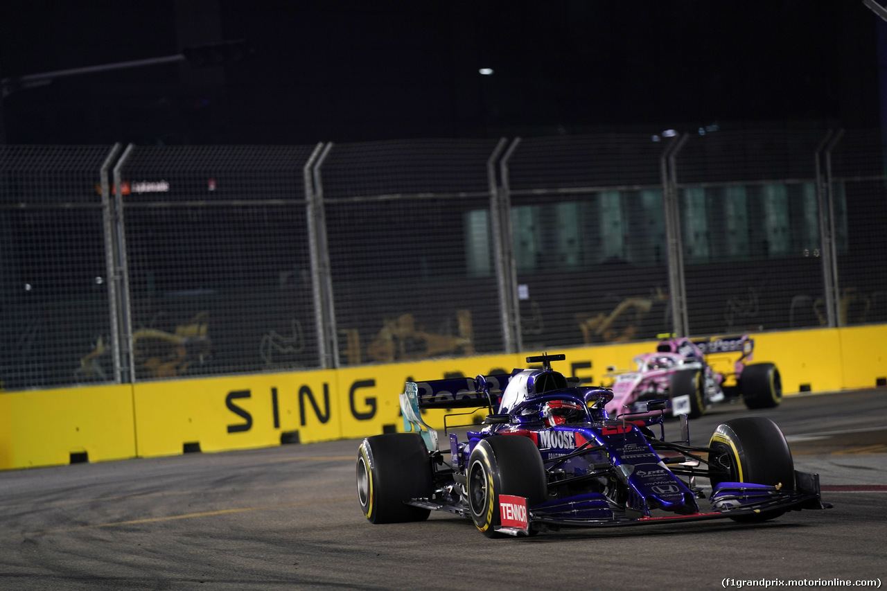 GP SINGAPORE, 22.09.2019 - Gara, Daniil Kvyat (RUS) Scuderia Toro Rosso STR14