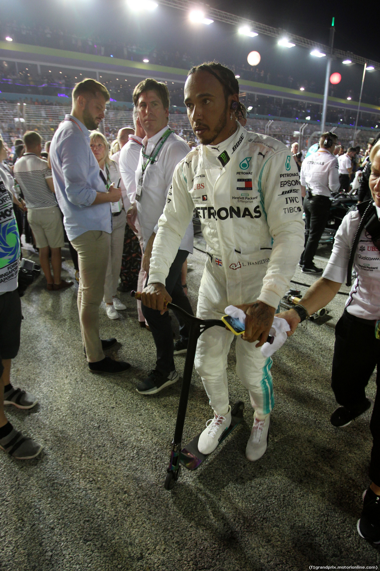 GP SINGAPORE, 22.09.2019 - Gara, Lewis Hamilton (GBR) Mercedes AMG F1 W10