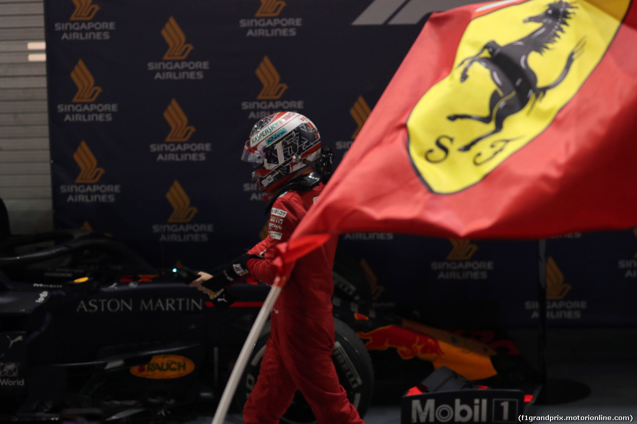 GP SINGAPORE, 22.09.2019 - Gara, 2nd place Charles Leclerc (MON) Ferrari SF90