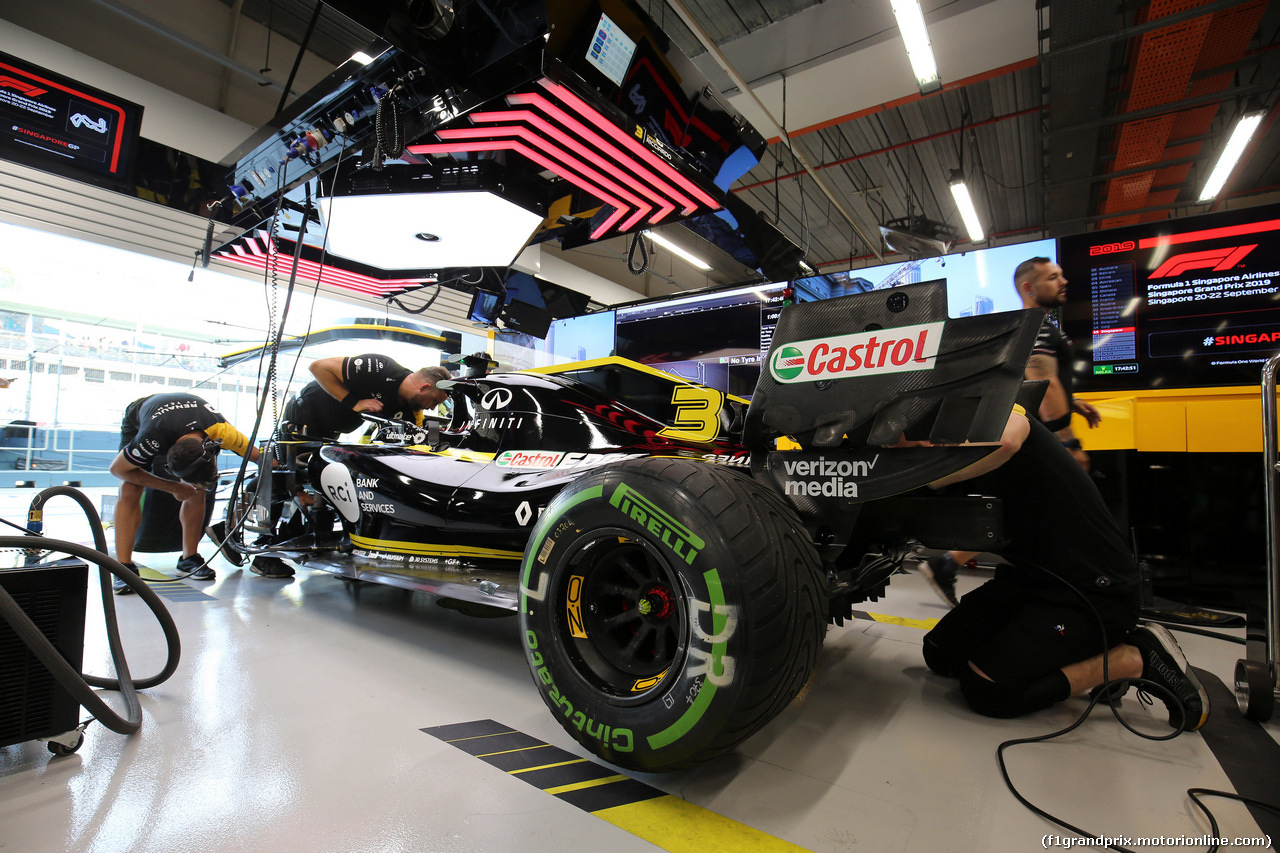 GP SINGAPORE, 21.09.2019 - Prove Libere 3, Daniel Ricciardo (AUS) Renault Sport F1 Team RS19